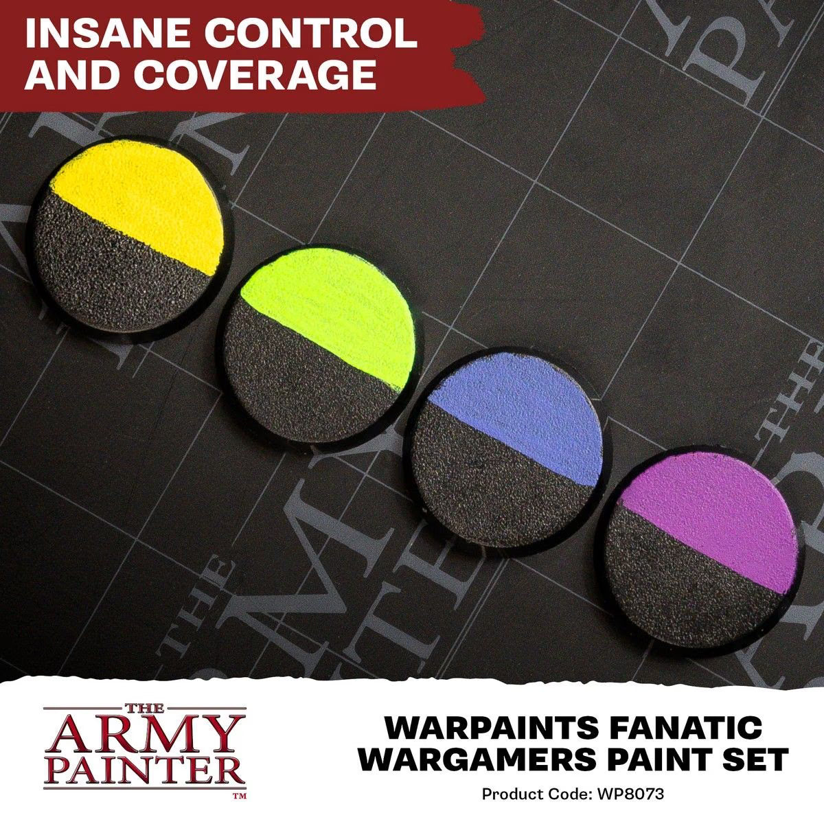 Warpaints Fanatic Wargamers paint set