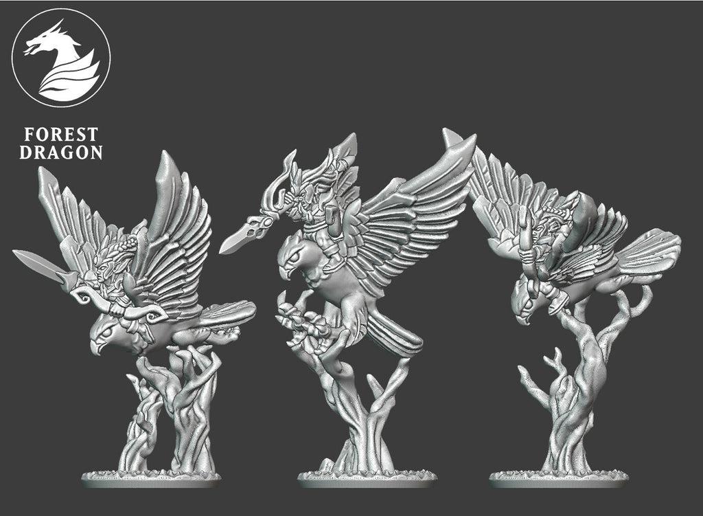 Wood Elf eagles