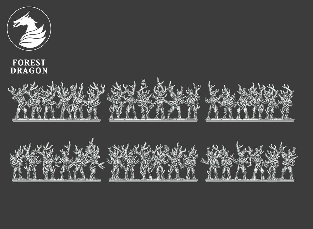 Wood elf Forest spirits