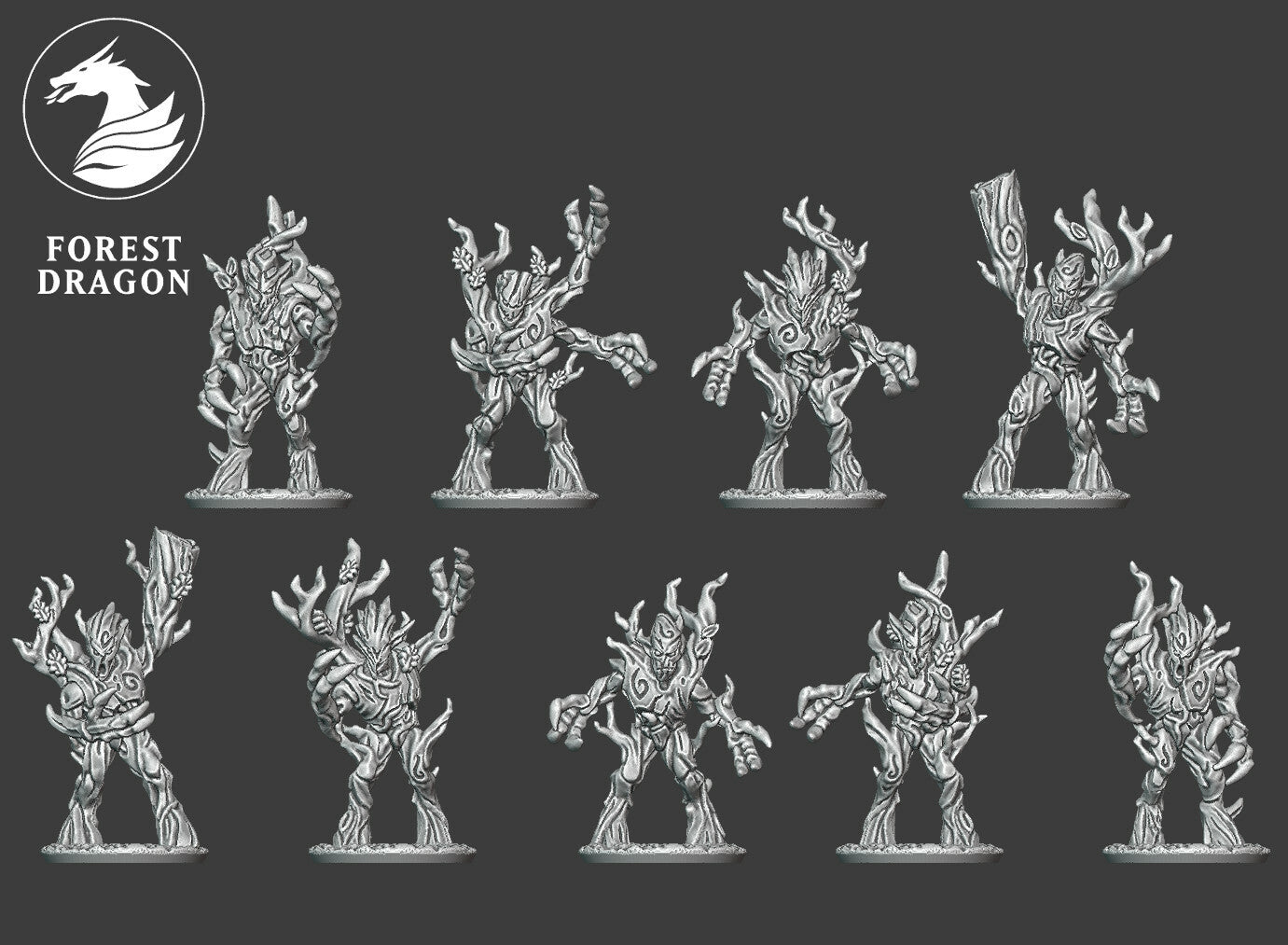 Wood Elf greater forest Spirits