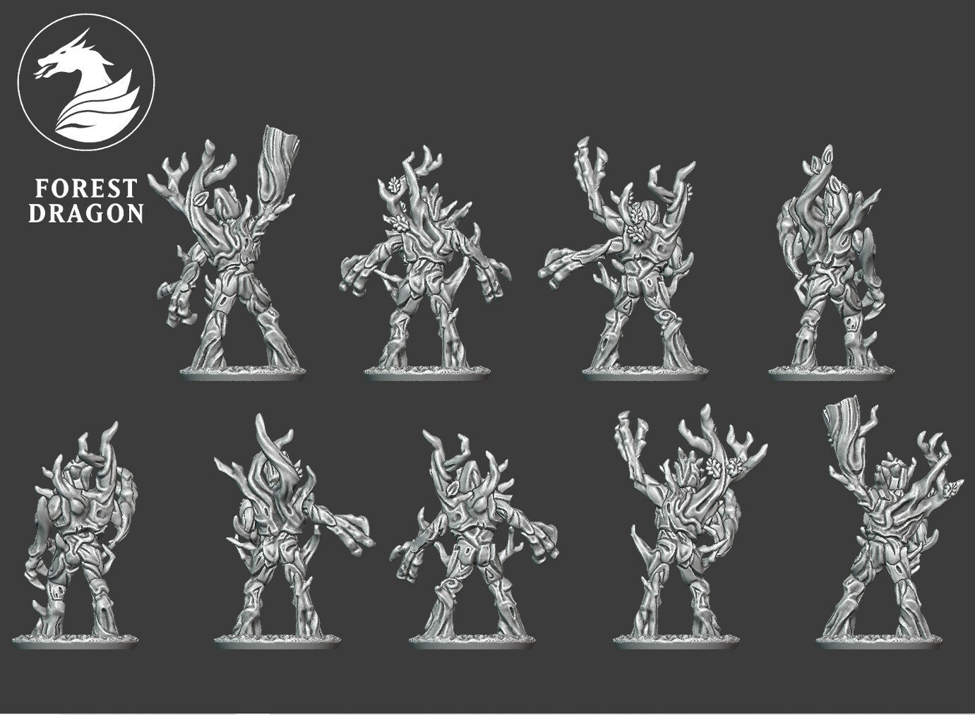 Wood Elf greater forest Spirits