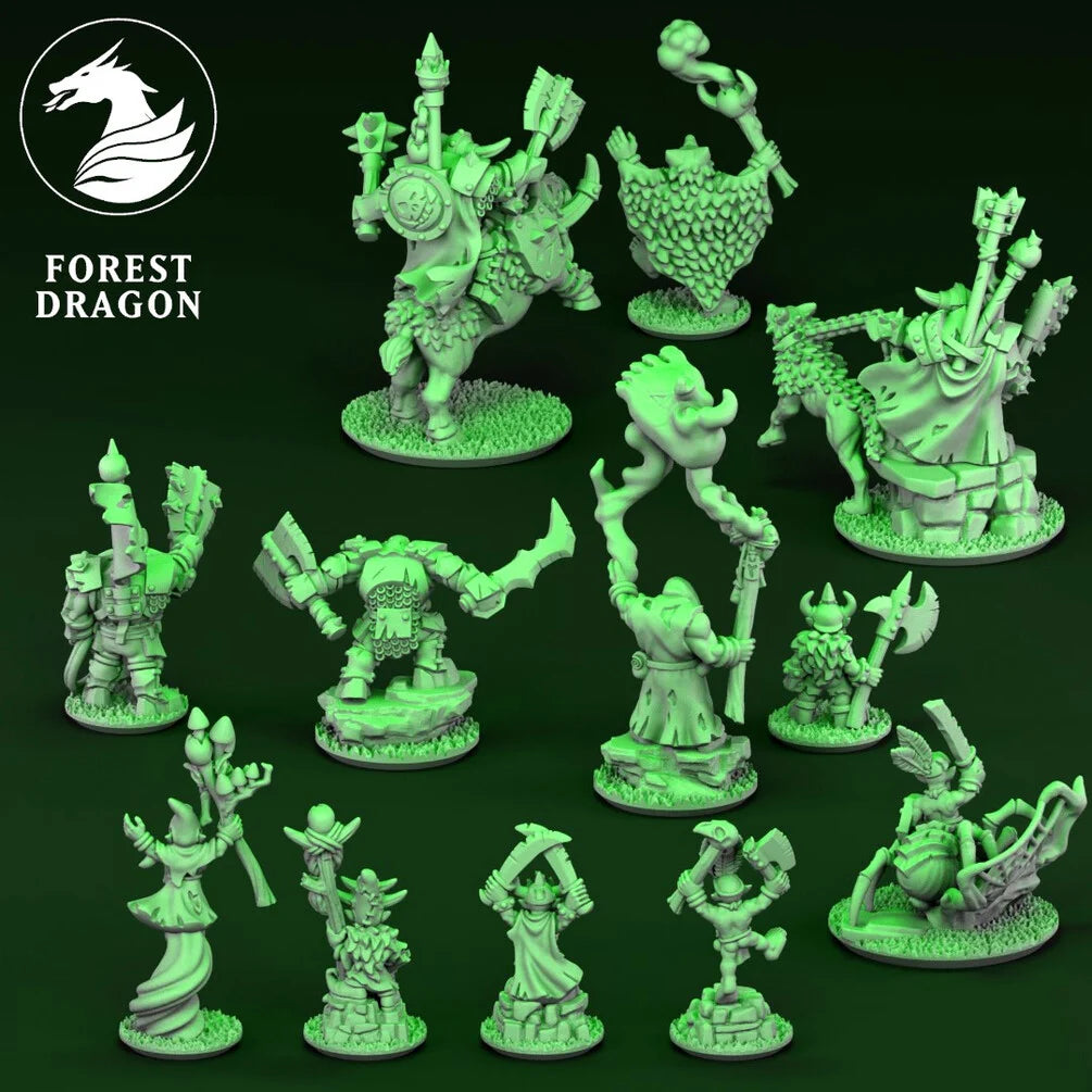 Orc and Goblin Hero pack