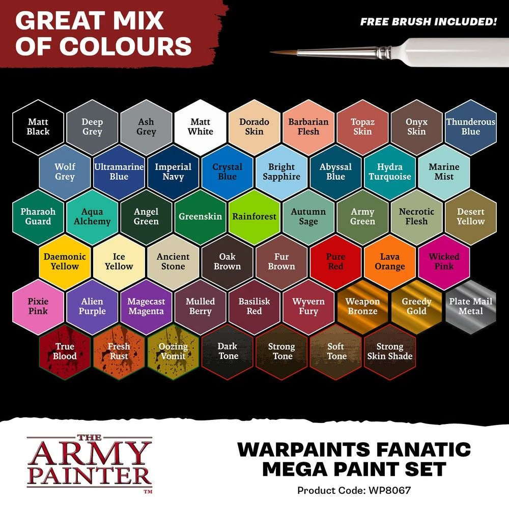 Warpaints Fanatic Mega paint set