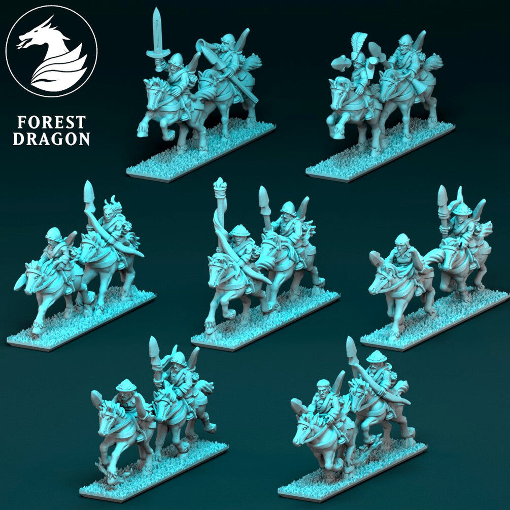 Chivalric Mounted Squires