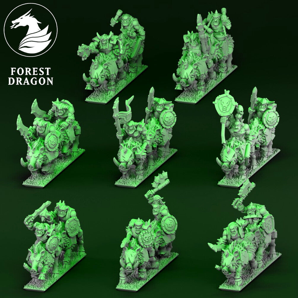 Orc Boar riders