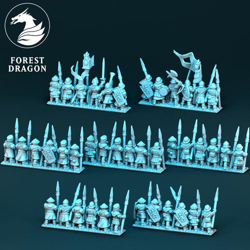 Chivalric Retainers infantry