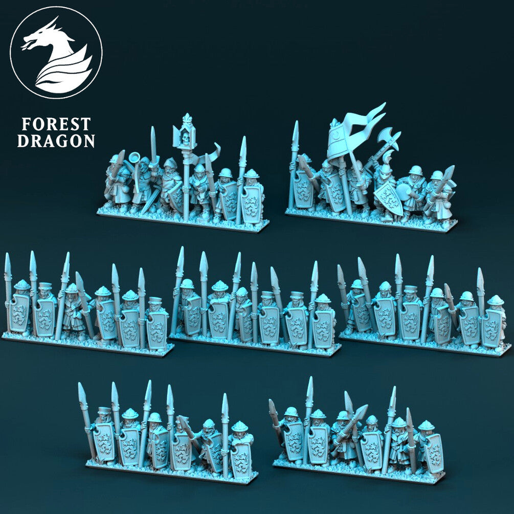 Chivalric Retainers infantry