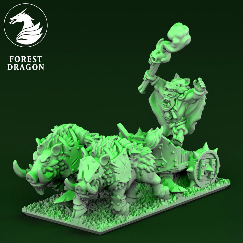 Orc hero chariot