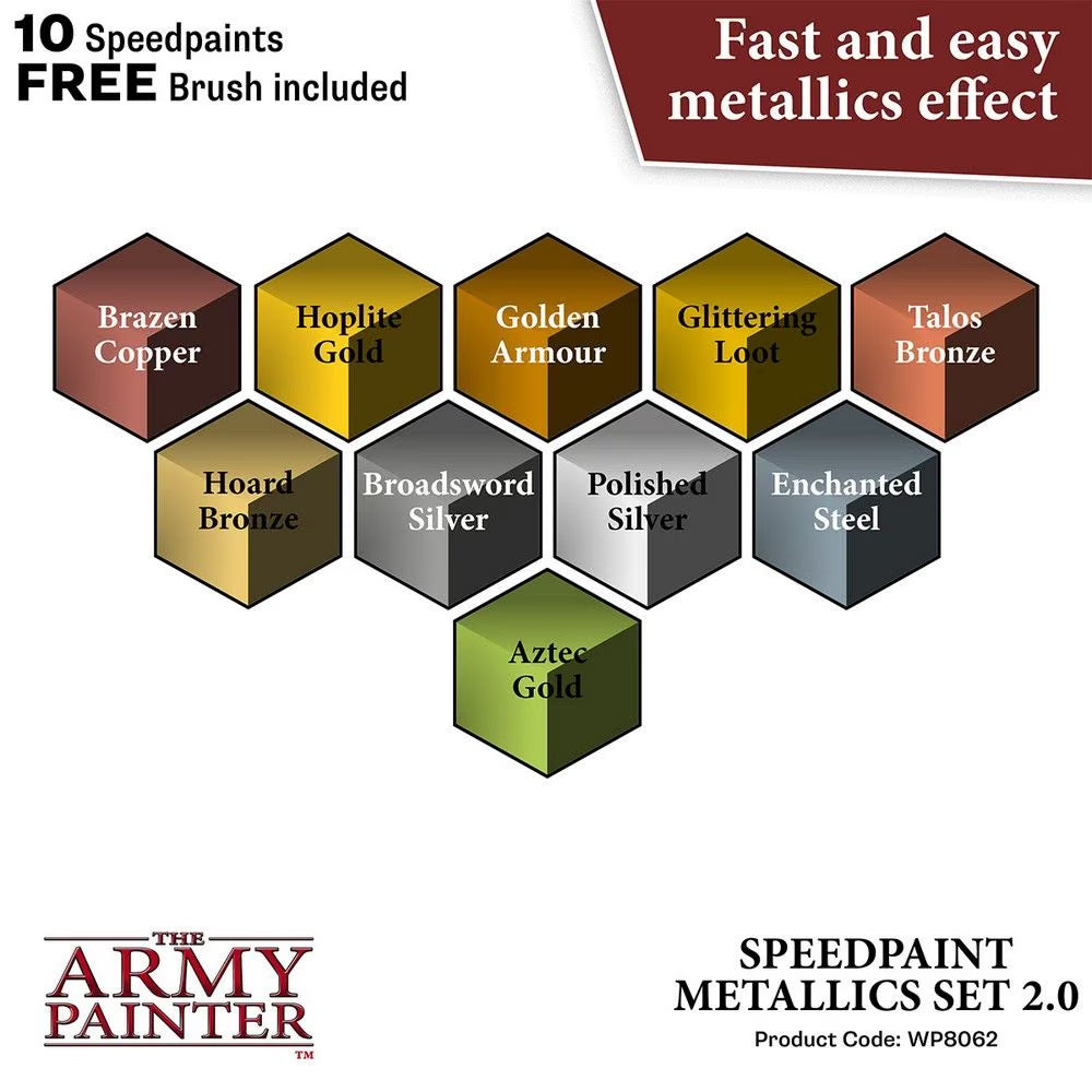 Speedpaint Metallic set 2.0
