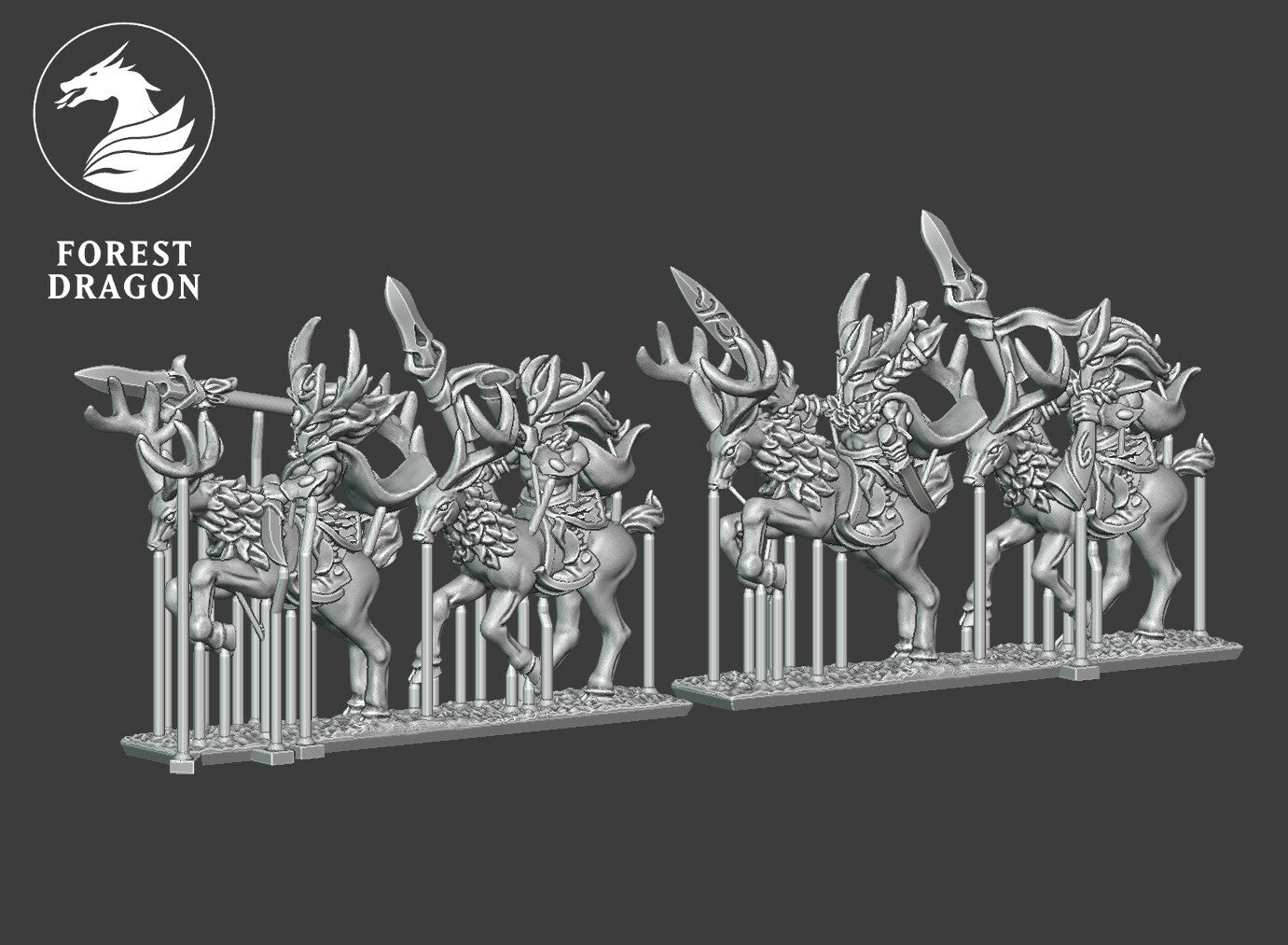 Wood Elf Stag Cavalry