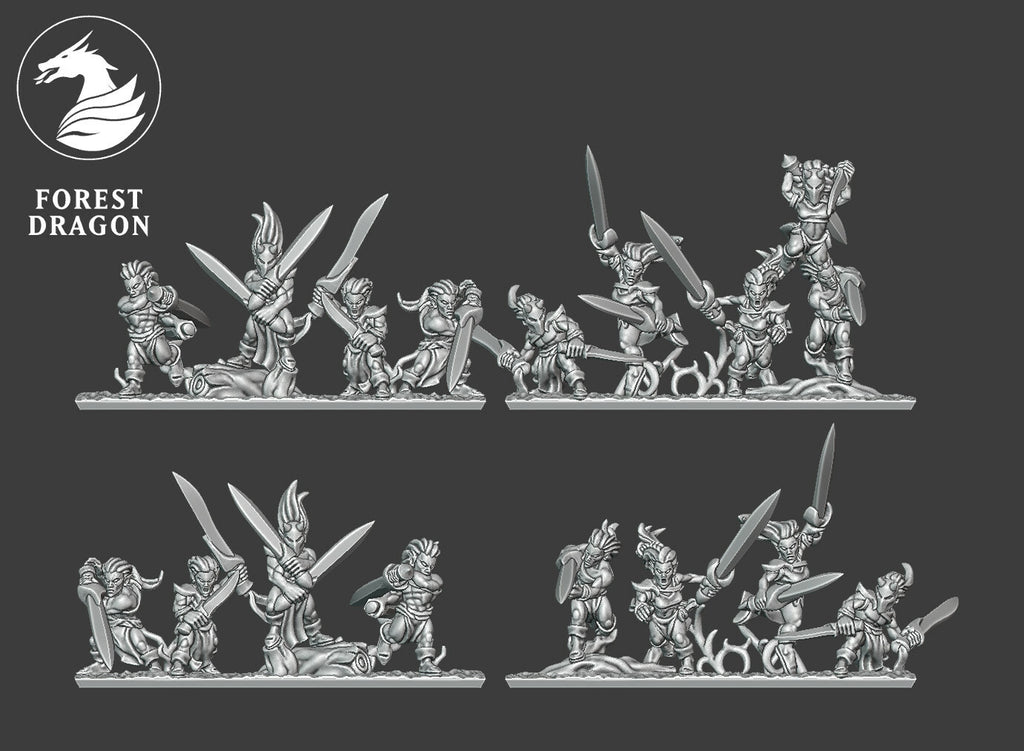 Wood elf War Dancers