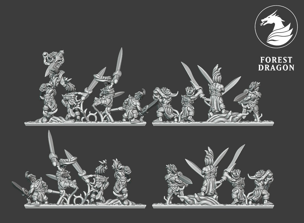 Wood elf War Dancers