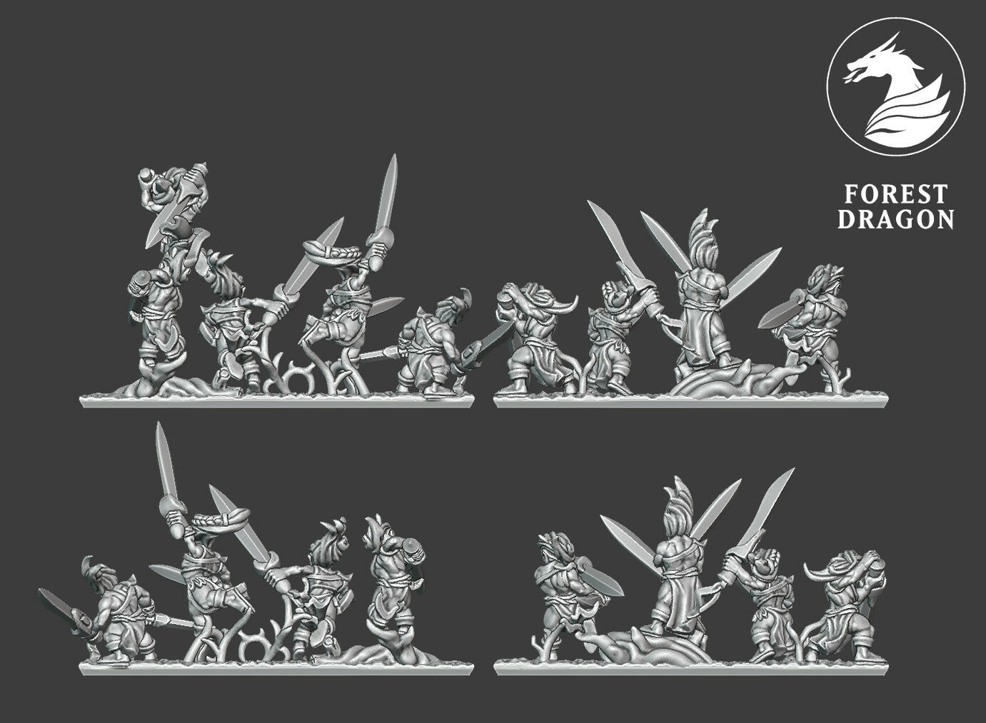 Wood elf War Dancers