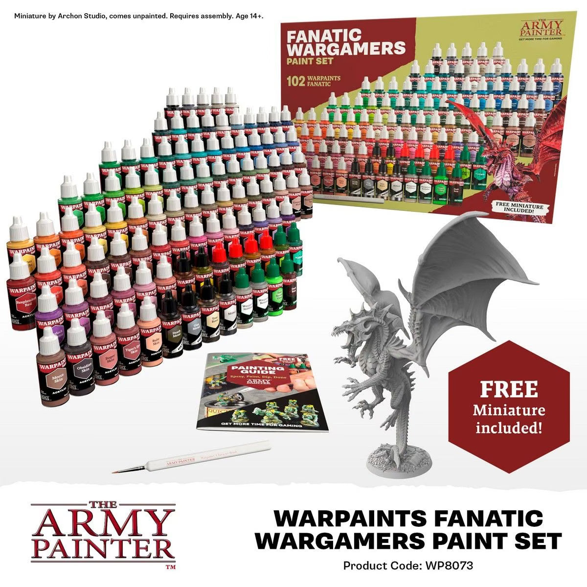 Warpaints Fanatic Wargamers paint set