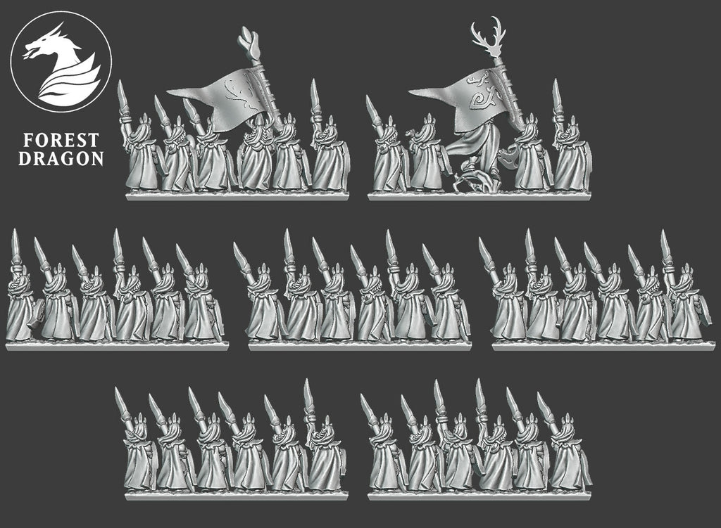 Wood elf Spears
